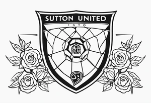 Sutton United tattoo idea