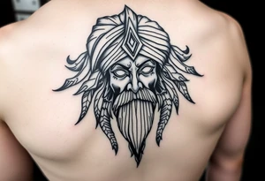 create me a leg piece to do with sikh history tattoo idea