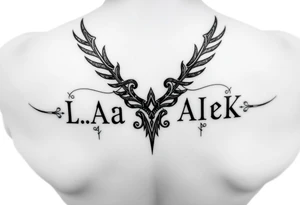 Lakelyn..Clara...Addalyn...Alek nordic runes design tattoo idea