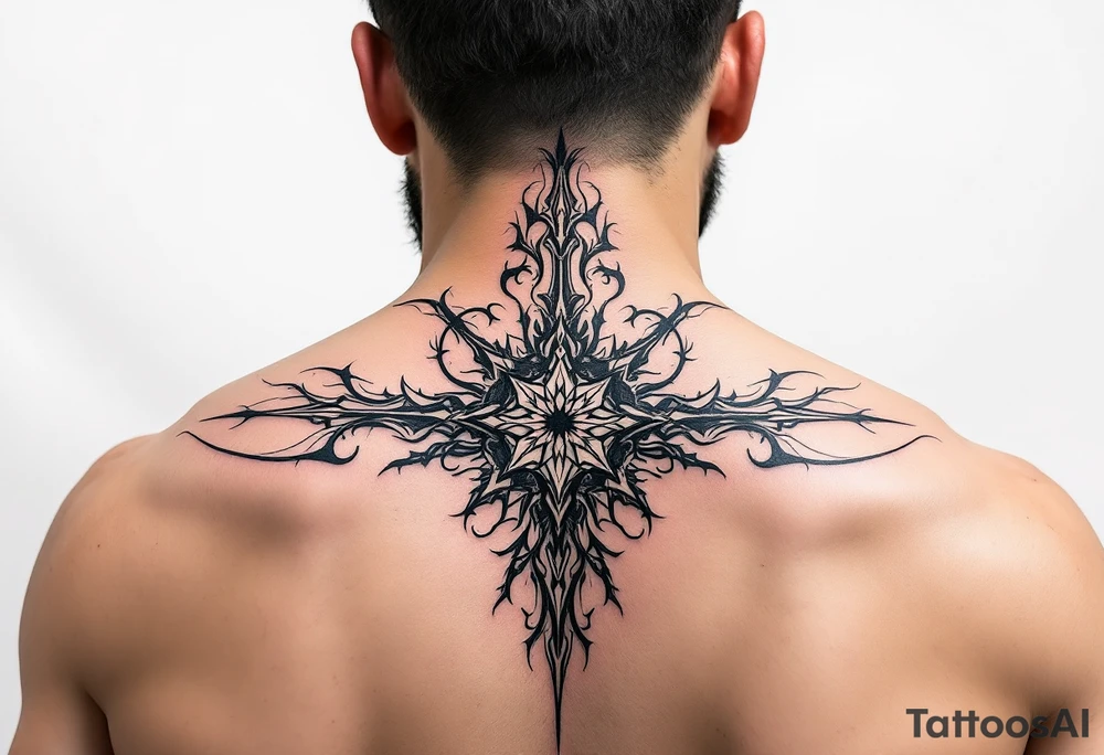 cool pattern tattoo idea