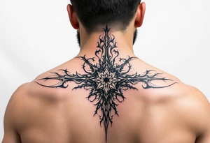 cool pattern tattoo idea