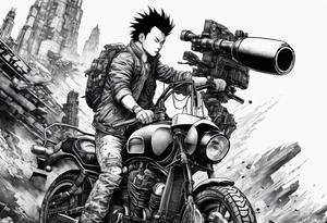 Akira movie tattoo idea