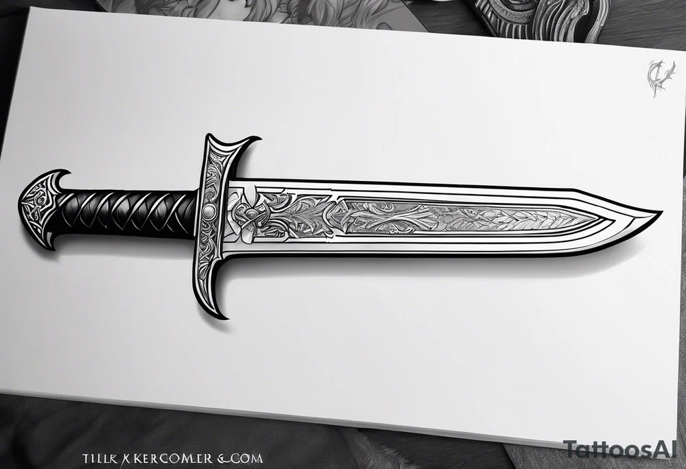 Longclaw sword from Game of Thrones tattoo idea