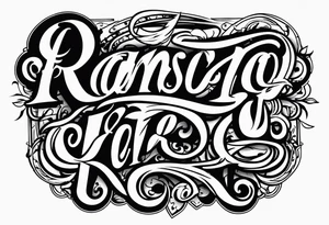 Don Ramsey RIP 8-12-2023 tattoo idea