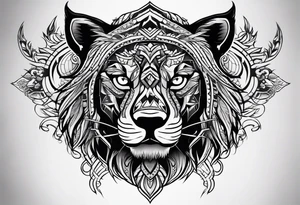 Sanglier tattoo idea