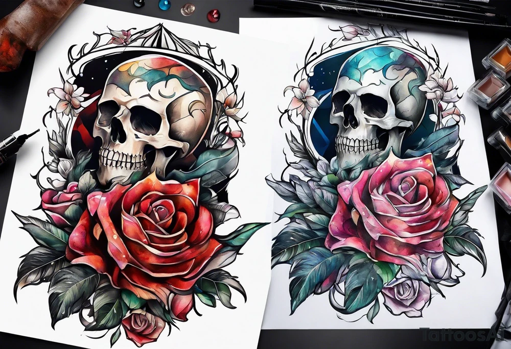 Death tattoo idea