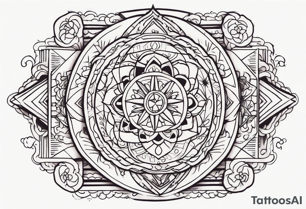 full hand tattoo tattoo idea
