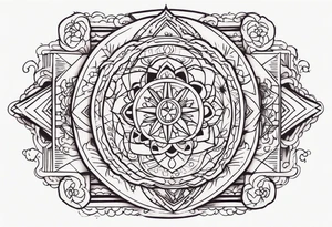 full hand tattoo tattoo idea