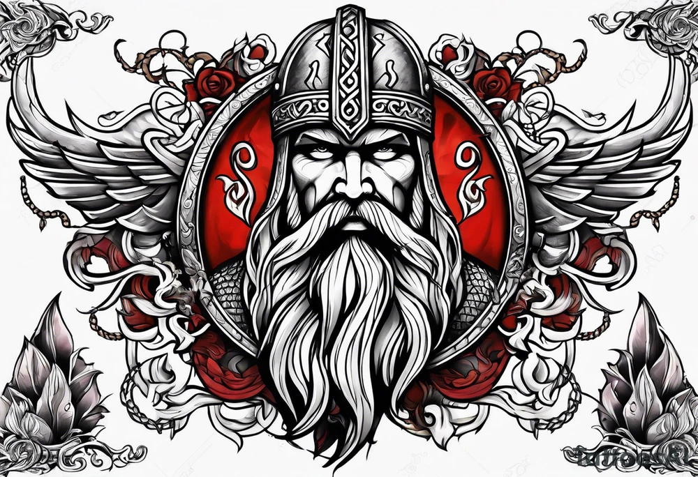 Viking tattoo idea