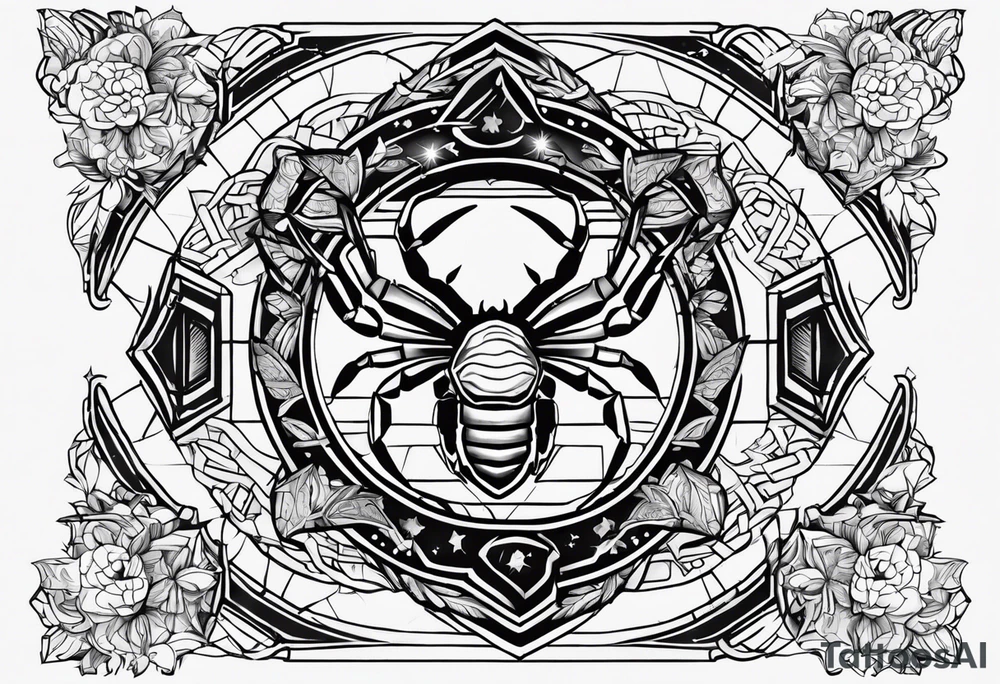 Cherelle, scorpio, lebanon tattoo idea
