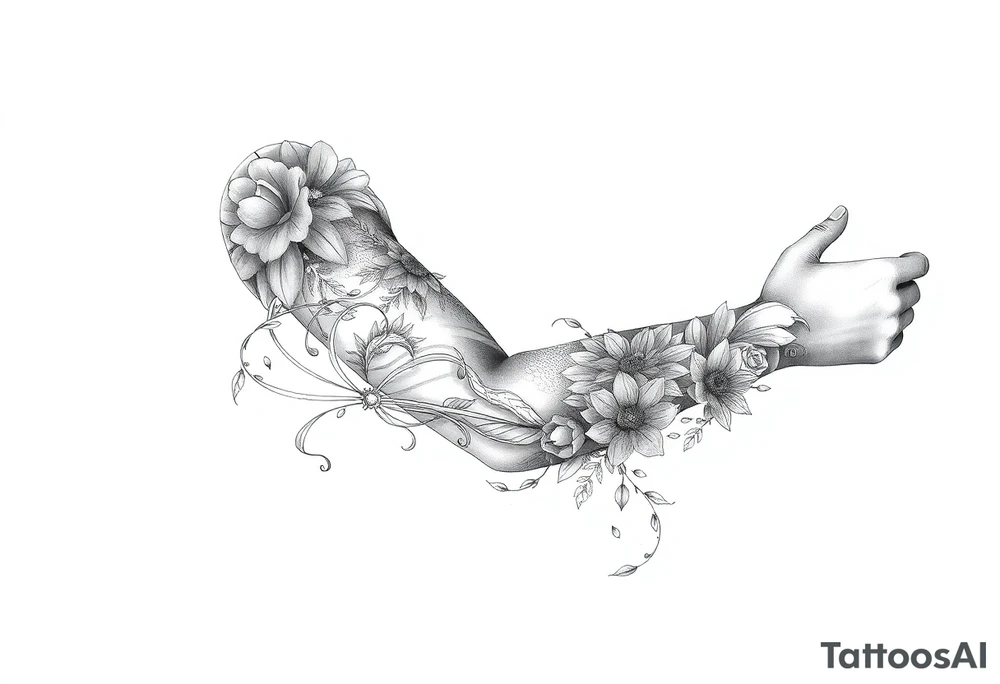 Survival through pain tattoo idea