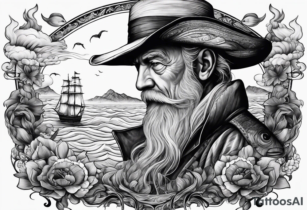 The Old Man and the Sea tattoo idea
