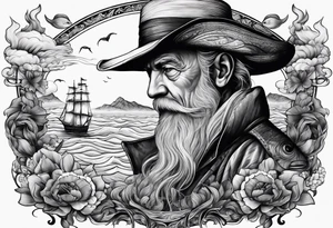 The Old Man and the Sea tattoo idea