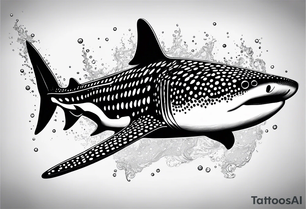 whale shark tattoo idea