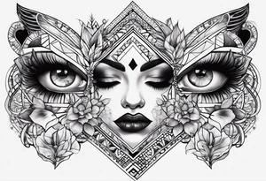 I don't hear, I don't see, I don't speak tattoo idea