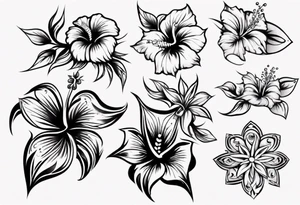 Hibiscusflower Ornament tattoo idea