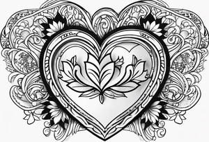 aesthetic 
Neha name tattoowith a heart for my girlfriend tattoo idea