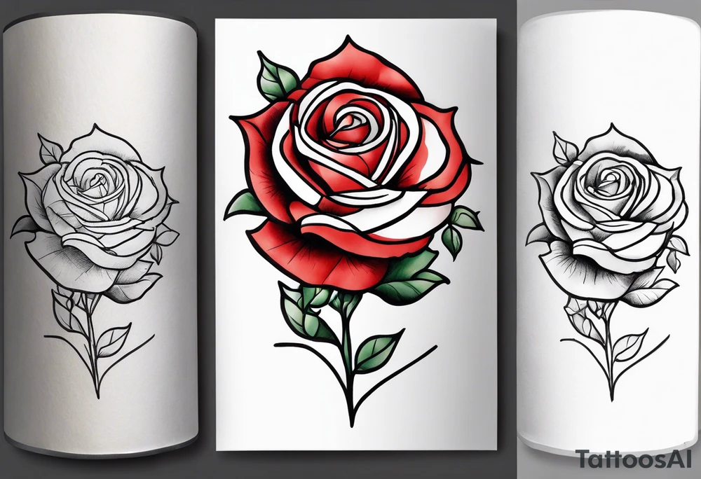 Leuchtturm Stacheldraht Rosen Herz tattoo idea