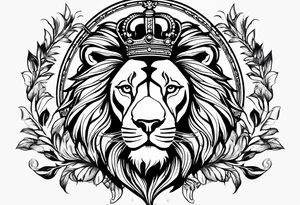 Lion, Florence
, Crown tattoo idea