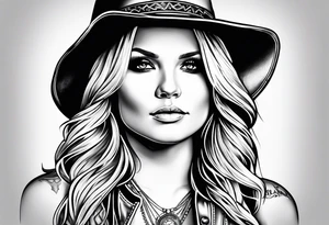 Miranda lambert tribute tattoo idea