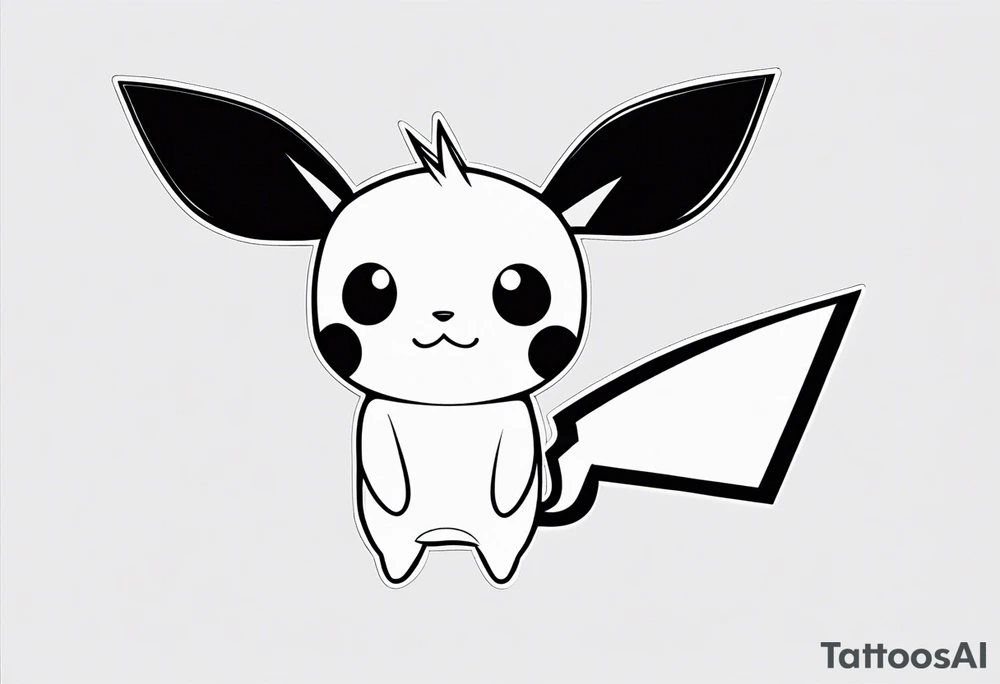 pichu tattoo idea