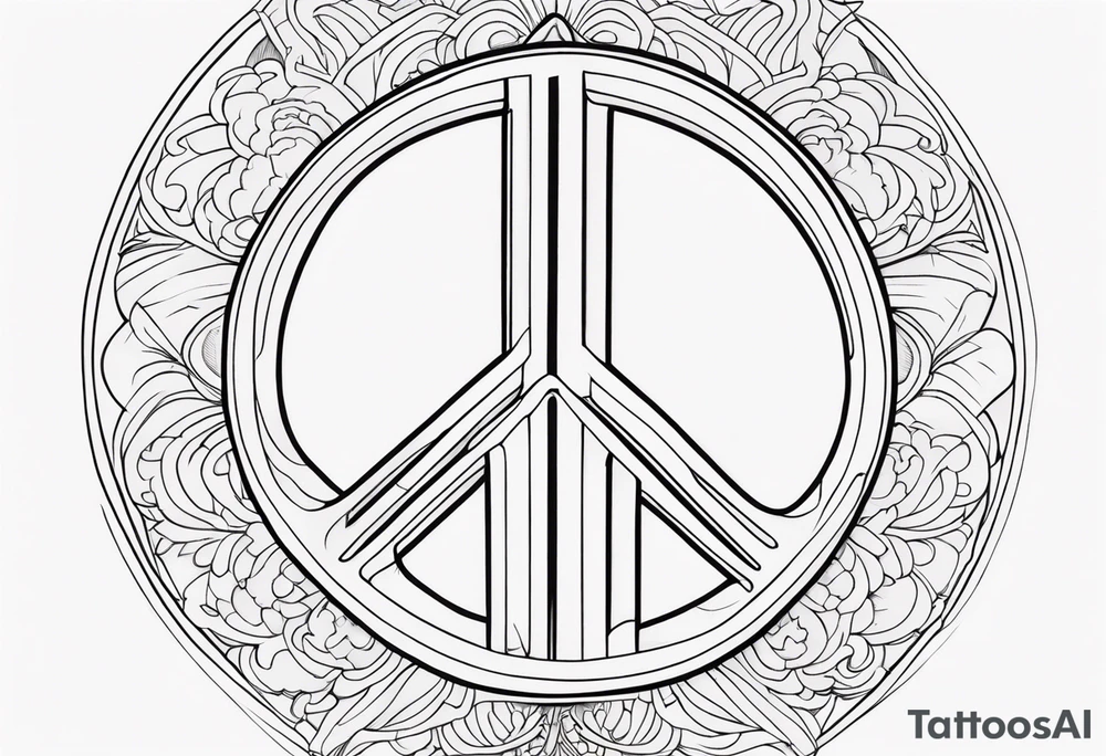 peace maker tattoo idea