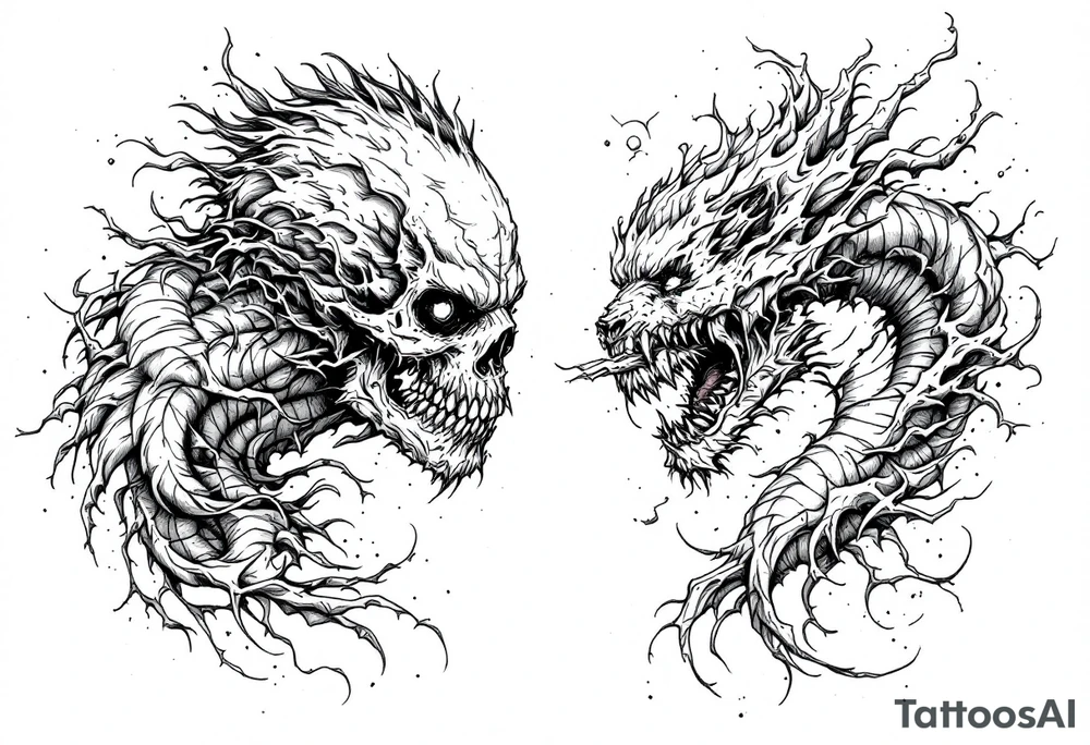 Blowjob tattoo tattoo idea