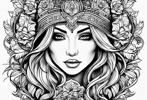 Merrissa, Kaylee, Bryce, Caitlynn tattoo idea