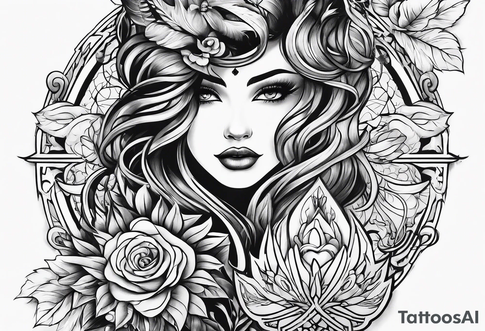 Unconditional love for male tattoo idea