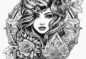 Unconditional love for male tattoo idea