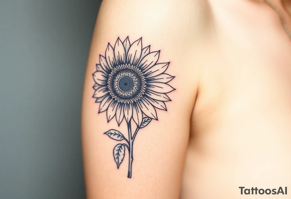 Quotes, 
paintbrushes, 
Sunflower tattoo idea