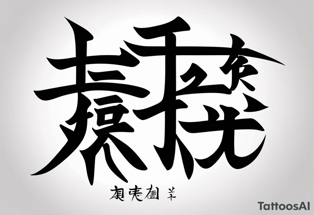 kanji date saying 30 1 2010 tattoo idea