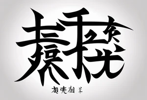 kanji date saying 30 1 2010 tattoo idea