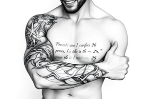 proverbs 26 verse 25 through 26 tattoo idea