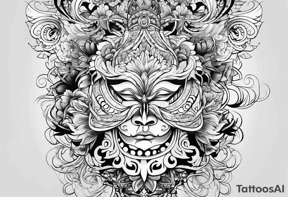 An open scroll tattoo idea