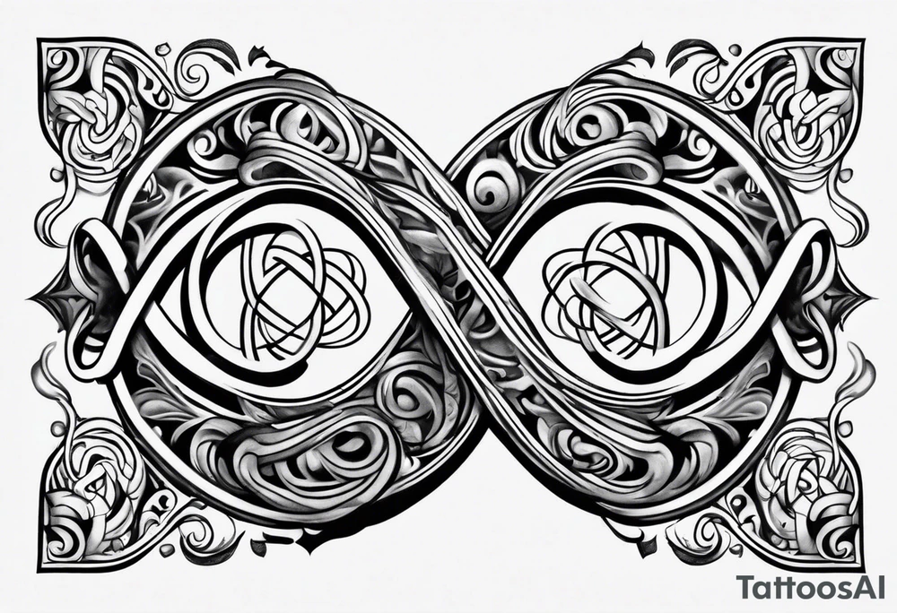 infinity symbol tattoo idea