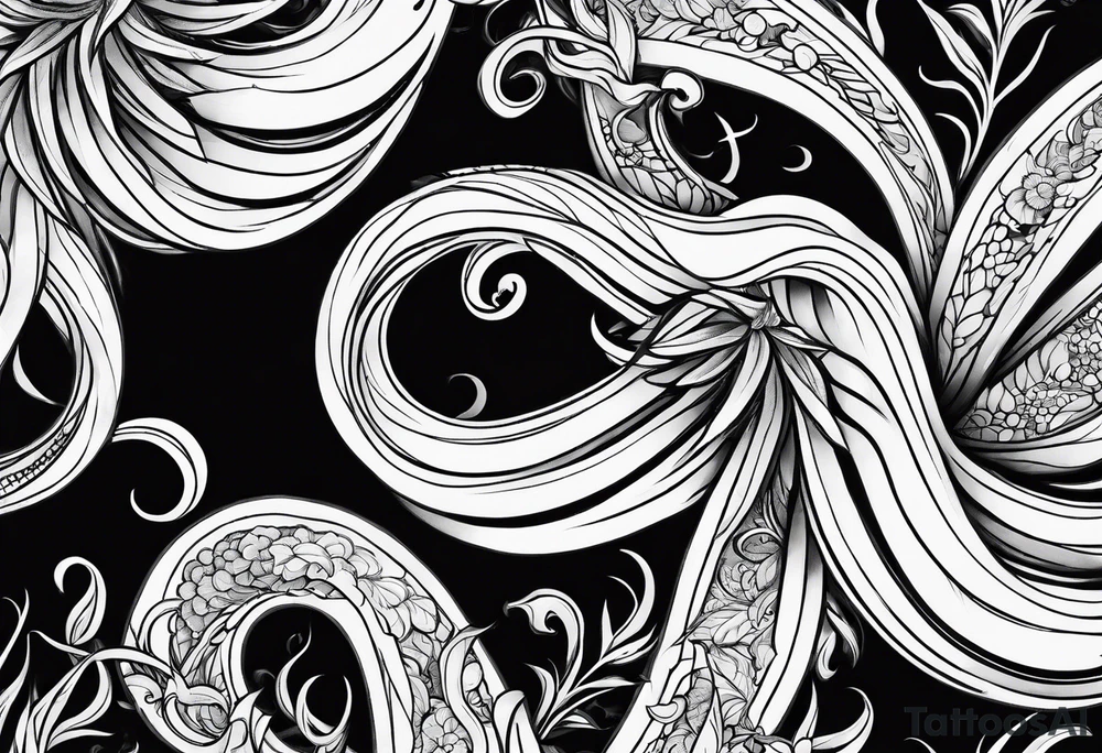 tentacles and weed tattoo idea
