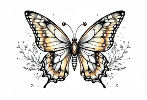 Butterfly tattoo idea