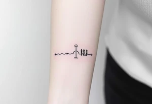 Nature tattoo mixing symbols of italy, Ireland, wales, and london in a linear, narrow for forearm tattoo with small pops of color

Too minimalist. Mix some realistic tattoo idea