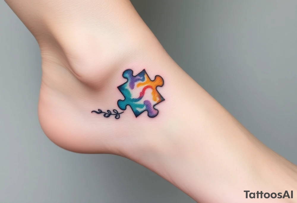 autism symbol tattoo idea
