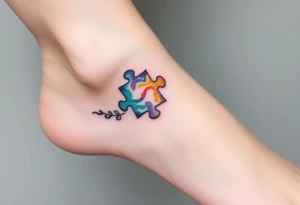 autism symbol tattoo idea