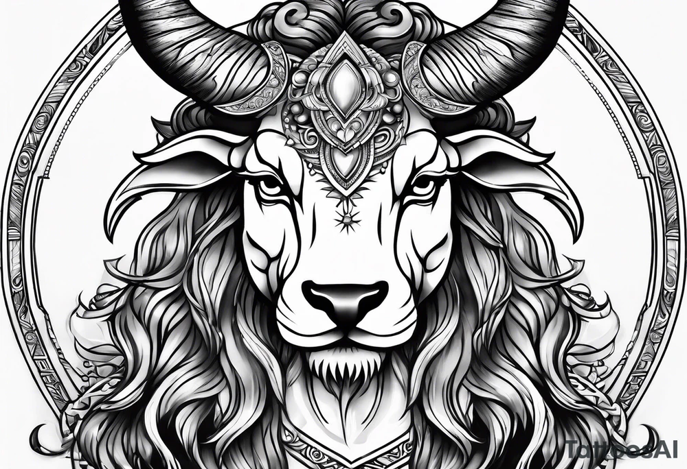 Taurus tattoo idea