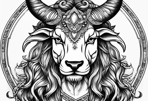 Taurus tattoo idea