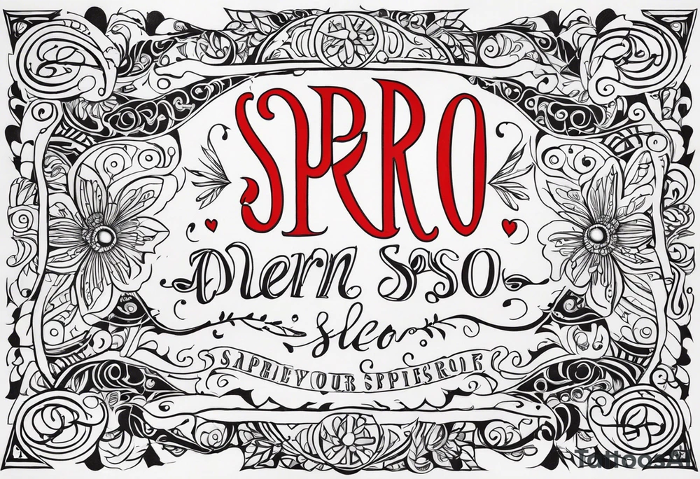 Dum spiro spero tattoo idea