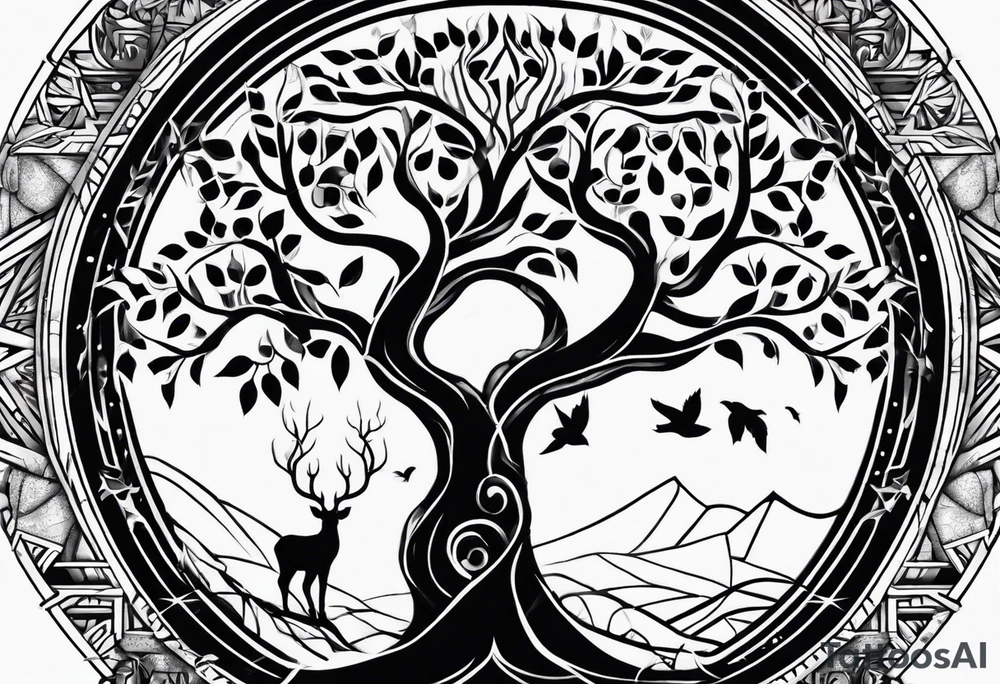 "tree of life" tattoo idea