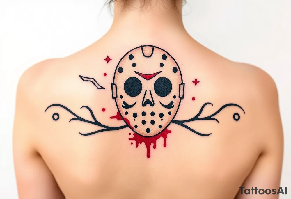 Friday the 13th horror tattoo tattoo idea