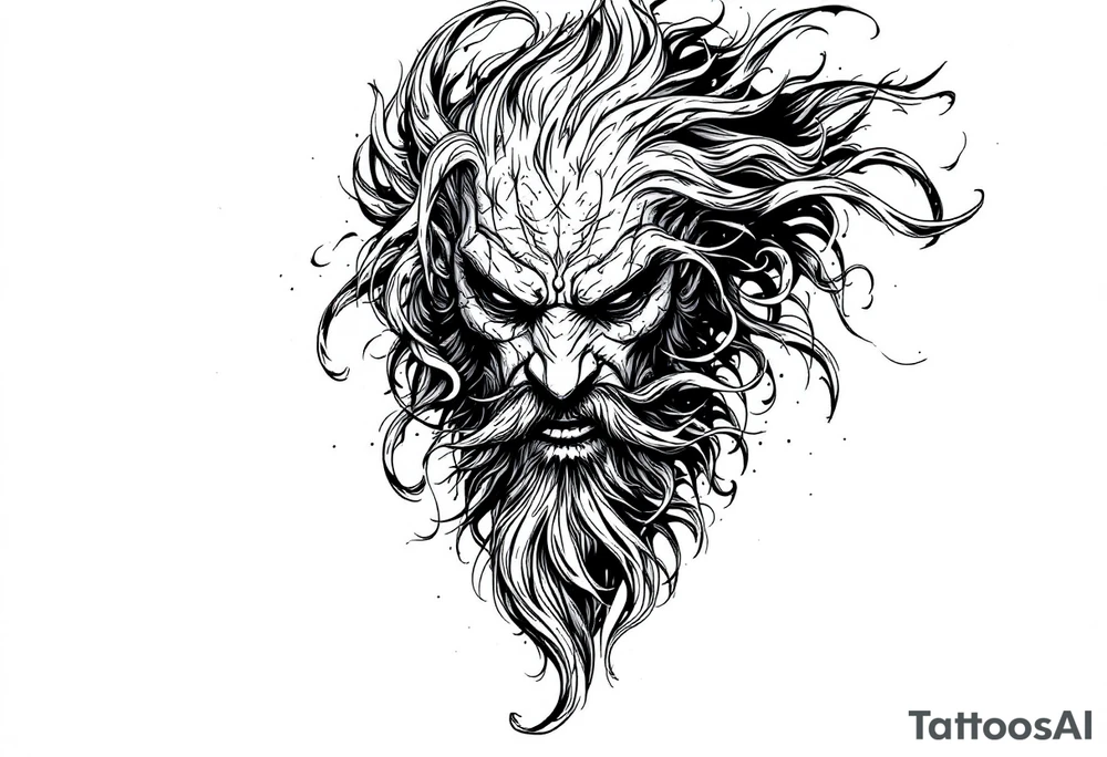 poseidon tattoo idea