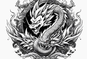 Songo dragon ball tattoo idea