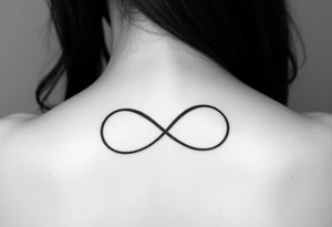 Infinity symbol with Cathy and Paul tattoo idea