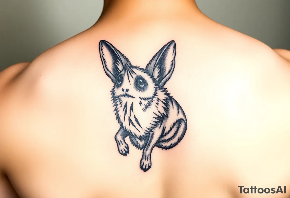 A brown minpin tattoo idea